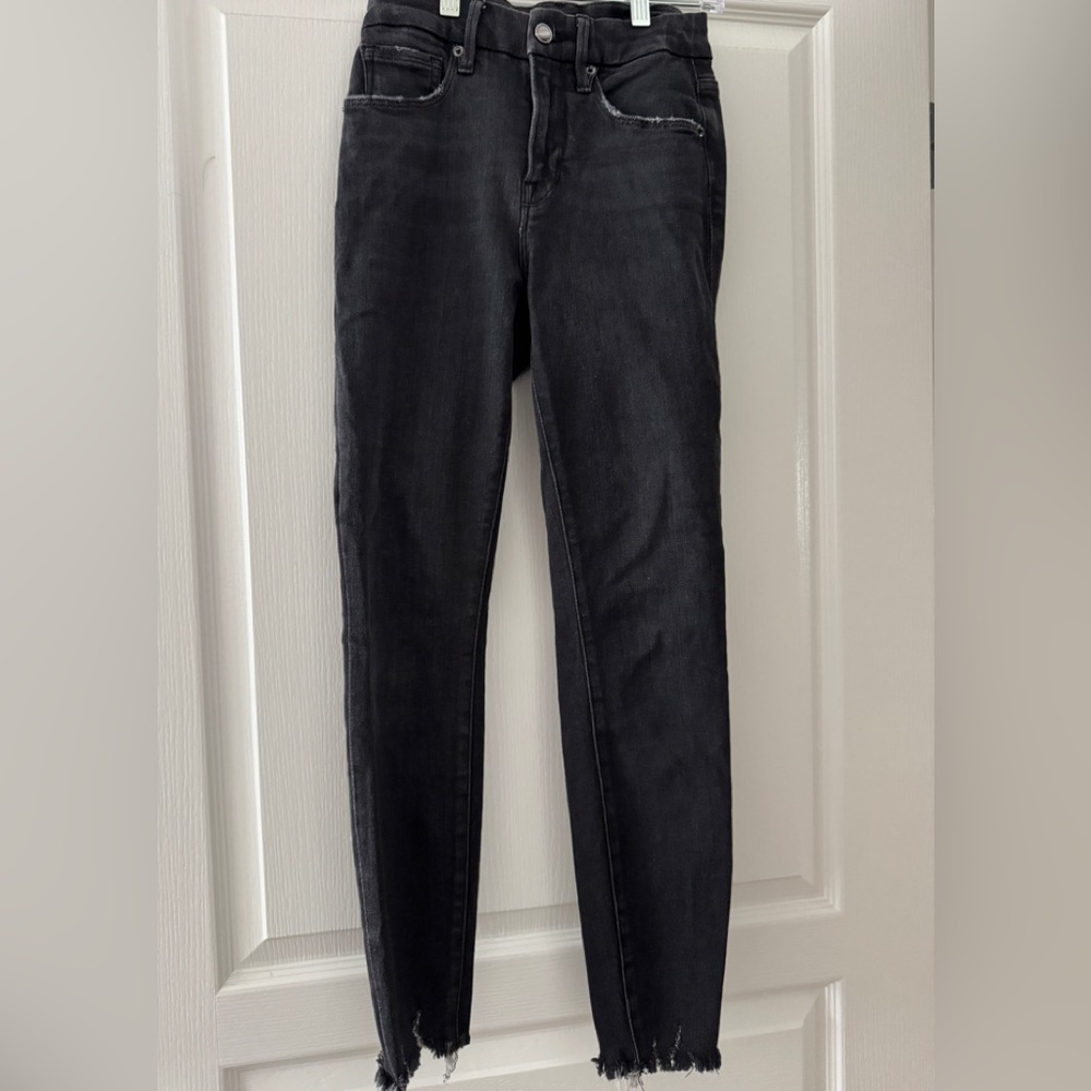 Good American Black Skinny Jeans